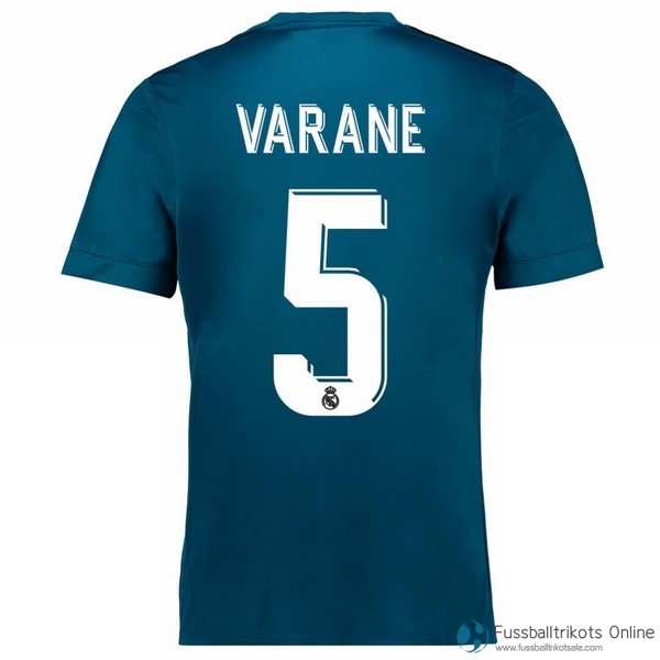 Real Madrid Trikot Ausweich Varane 2017-18 Fussballtrikots Günstig